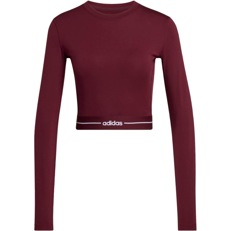 ADIDAS PERFORMANCE Funkční tričko Hyperglam vínově červená /