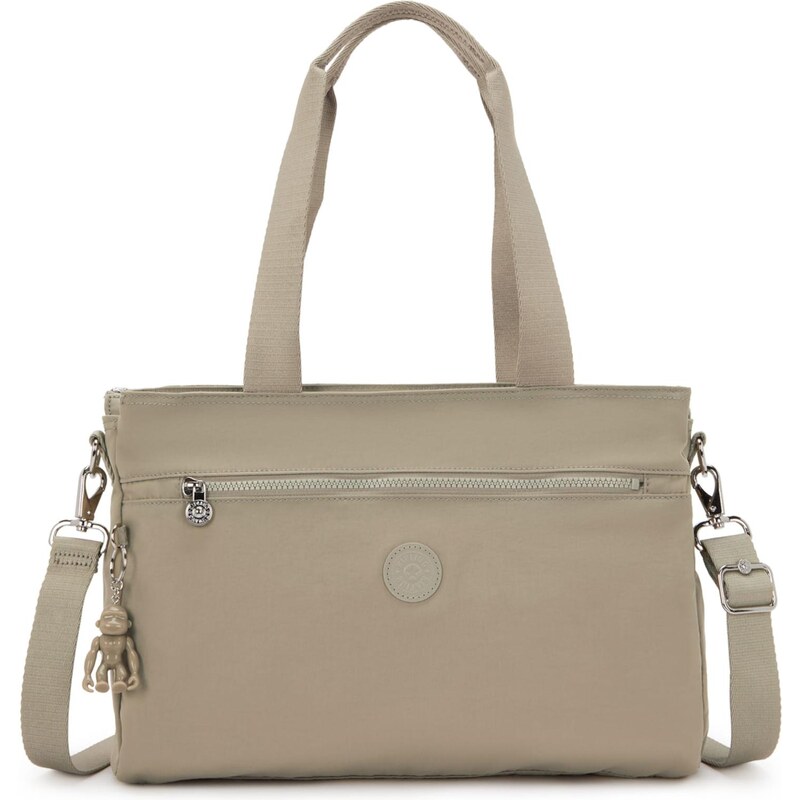 KIPLING Nákupní taška Elysia tmavě béžová 113362400