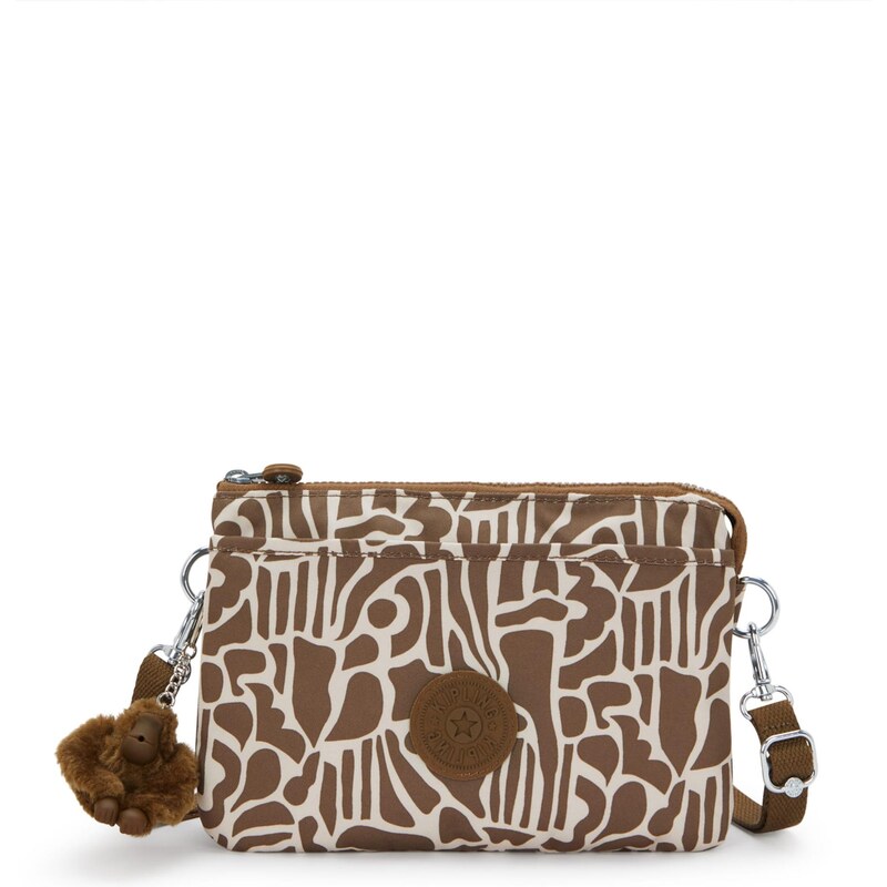 KIPLING Taška přes rameno Riri světle béžová / umbra 113362411