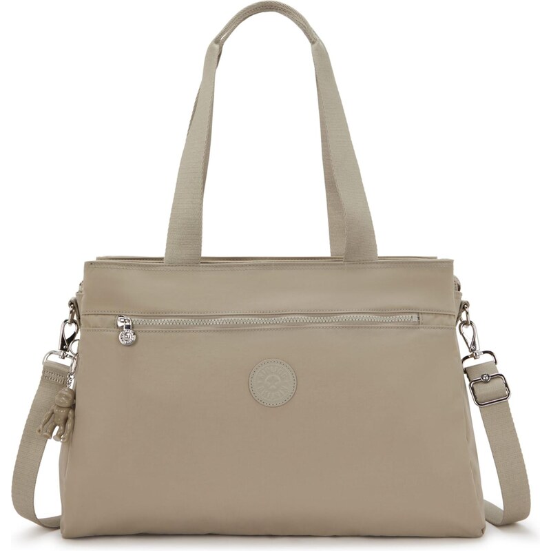 KIPLING Taška na notebook Elysia Work tmavě béžová