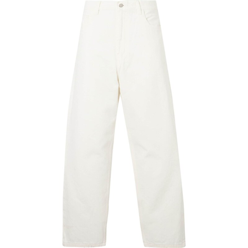 Carhartt WIP Džíny Brandon bílá džínovina