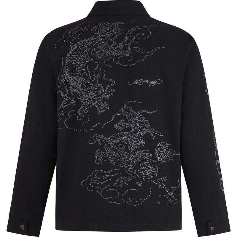 Ed Hardy Přechodná bunda černá