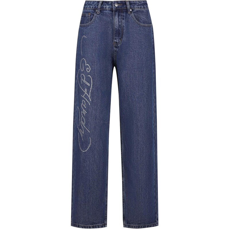 Ed Hardy Džíny Crystal Roar indigo 113362541