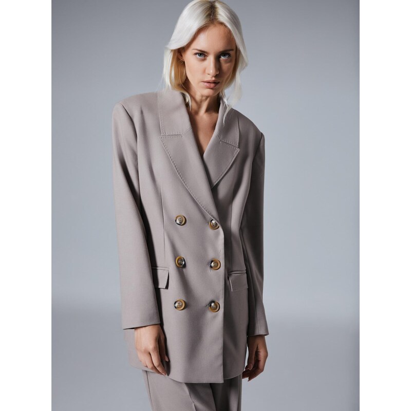 4TAILORS Blejzr Cadie šedá 113362587