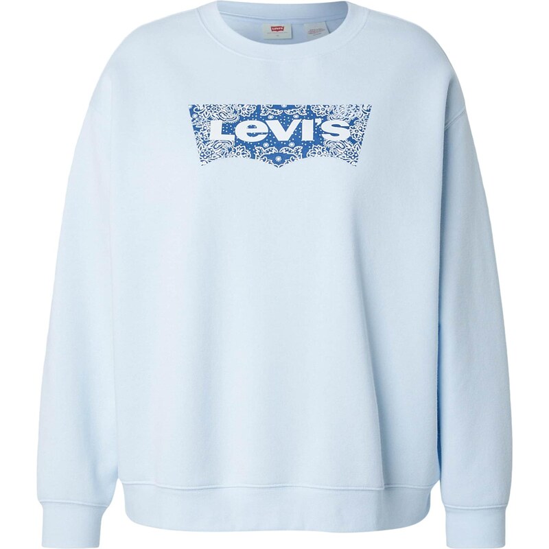 Levis Plus Mikina EVERYDAY námořnická modř / světlemodrá / bílá