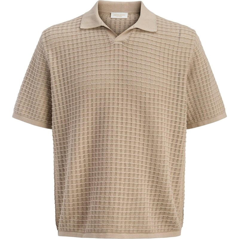 JACK & JONES Svetr JORNantucket šedobéžová