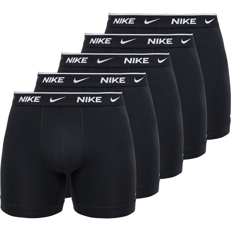 NIKE Underwear Boxerky Everyday černá / bílá