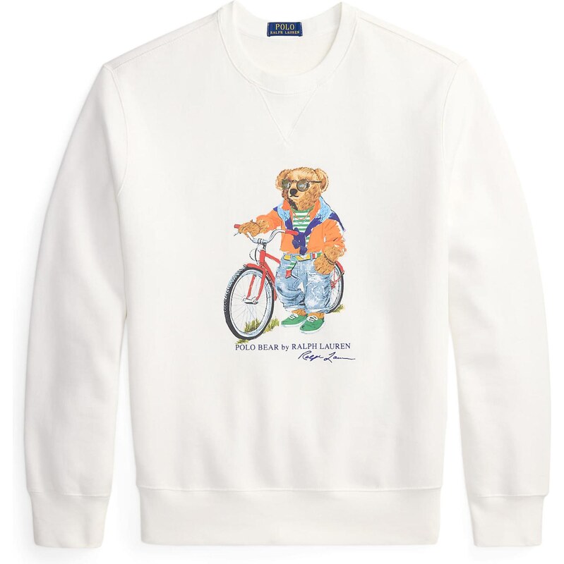 Polo Ralph Lauren Mikina indigo / oranžová / bílá