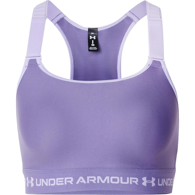 UNDER ARMOUR Sportovní podprsenka fialová / světle fialová