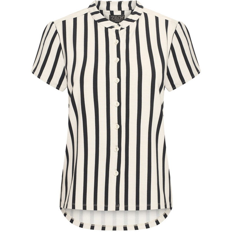 Zilch 61EVI15.061P Dámská halenka 001425 - Black/White mix barev 113363314