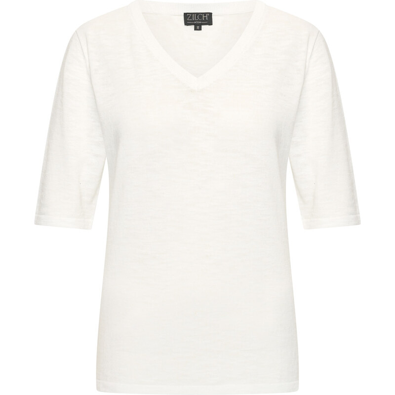 Zilch 61CSL10.141 Dámská halenka 000001 - Off White bílá 113363320