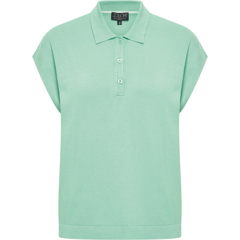 Zilch 61BAS10.211 Dámská halenka 001408 - Mint Green zelená 113363304