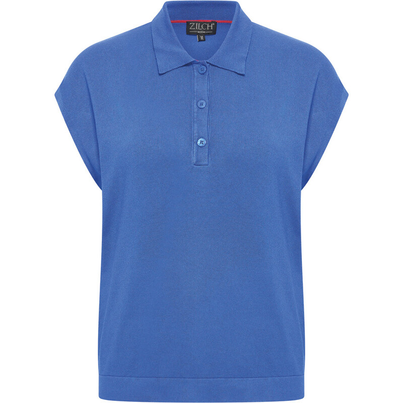 Zilch 61BAS10.211 Dámská halenka 001409 - Dazzling Blue modrá 113363305