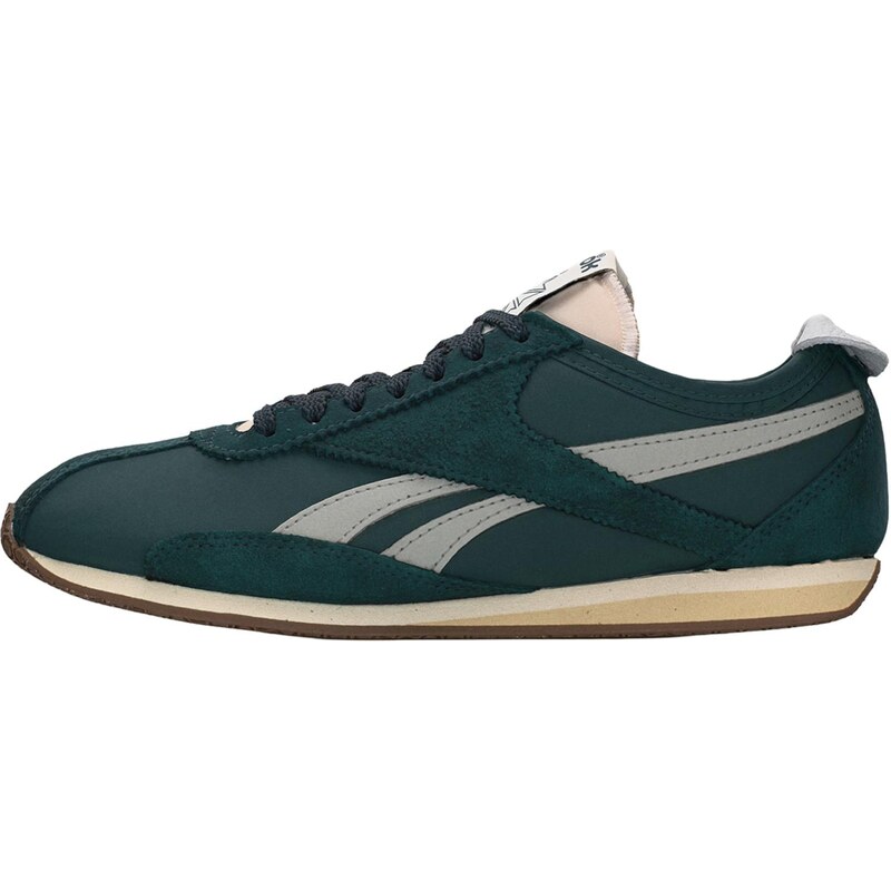 Reebok Tenisky R400 šedá / jedle / tmavě zelená
