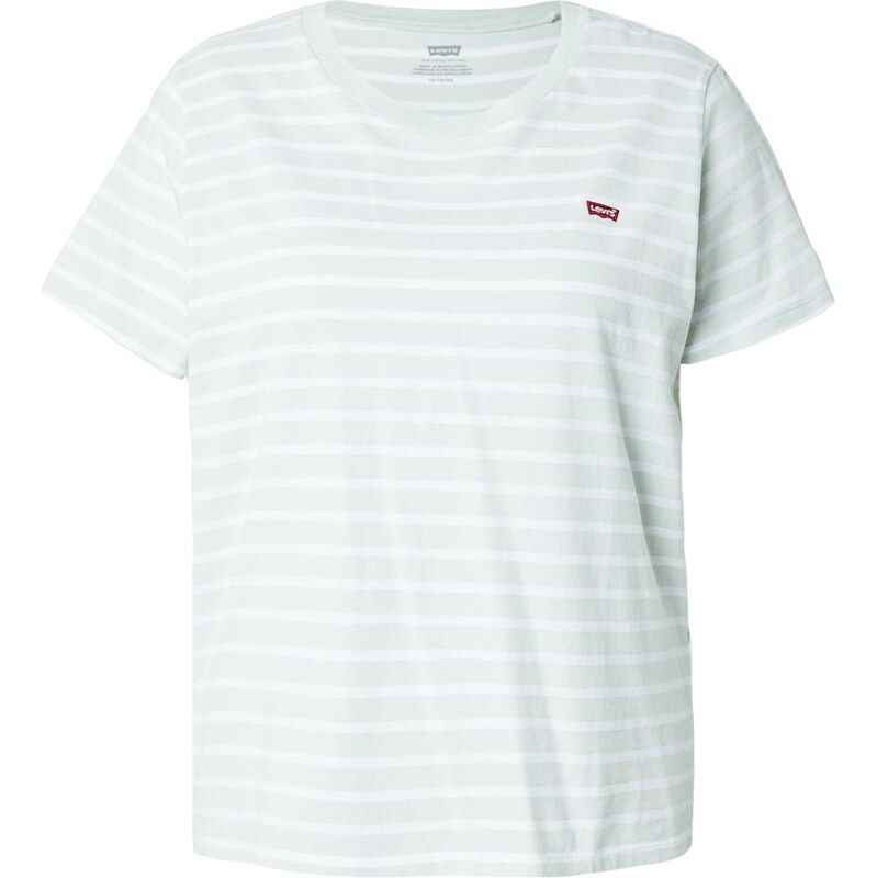 Levis Plus Tričko Perfect pastelová modrá / bílá