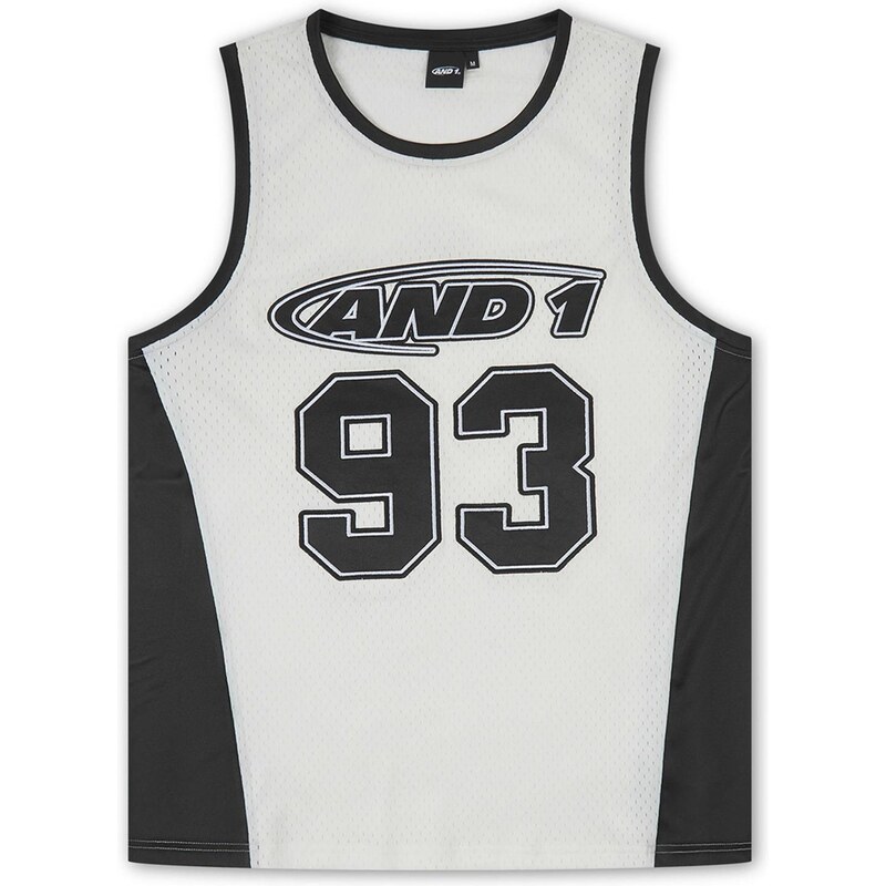 AND1 Tričko 93 Airtex černá / bílá 113363343