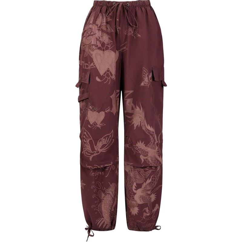 Ed Hardy Kapsáče Don bledě fialová / ostružinová 113363359