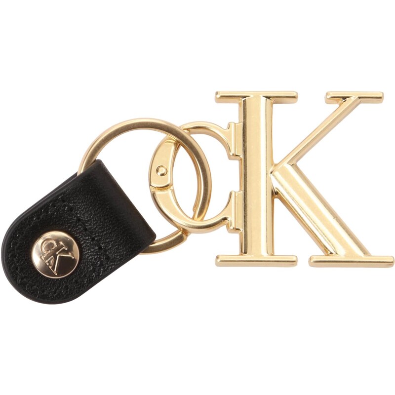 Calvin Klein Přívěsek na klíče BOLD zlatá / černá 113363706