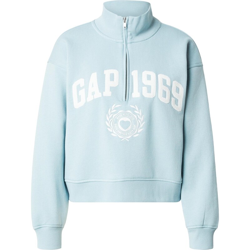 GAP Mikina JAN světlemodrá / bílá