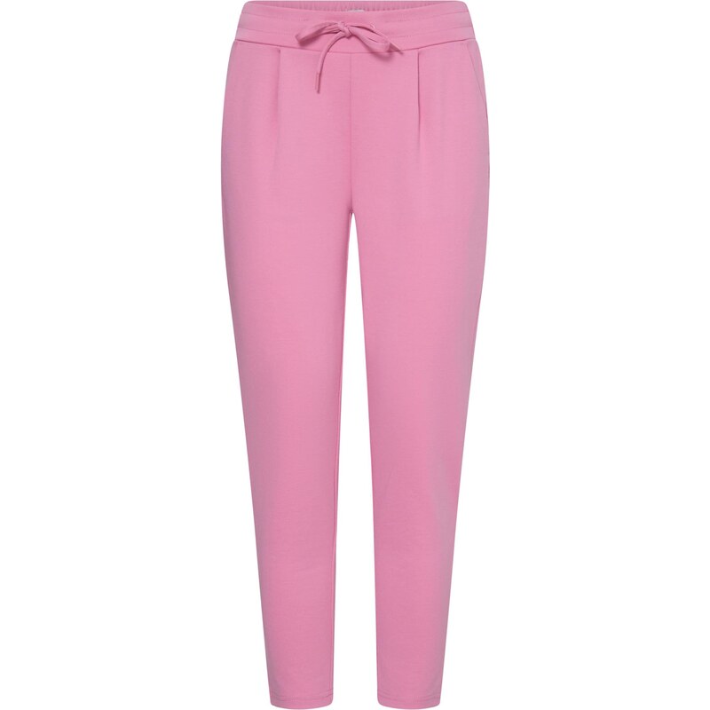 ICHI Kalhoty se sklady v pase IHKATE pink 113364044