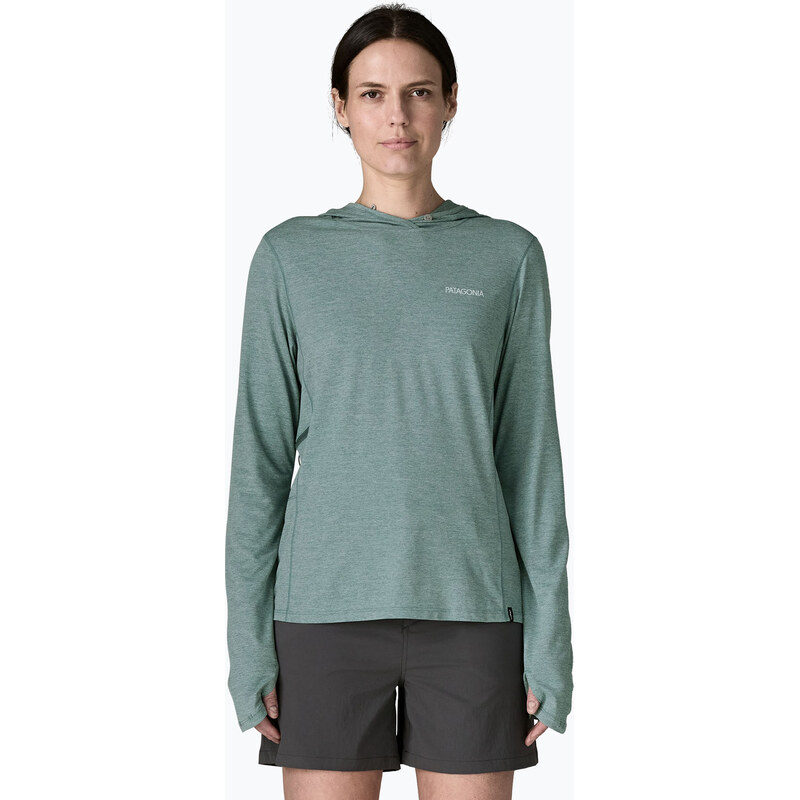 Dámská mikina Patagonia Capilene Cool Sun Hoody nouveau green