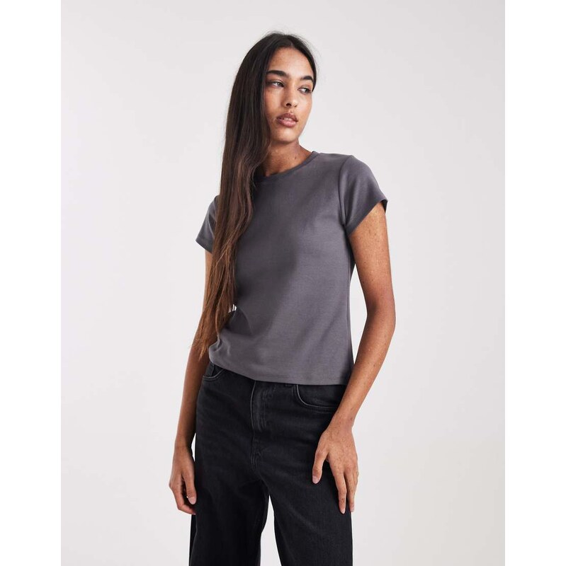 Cotton On 90s baby tee in burnt ember-Brown 113369652