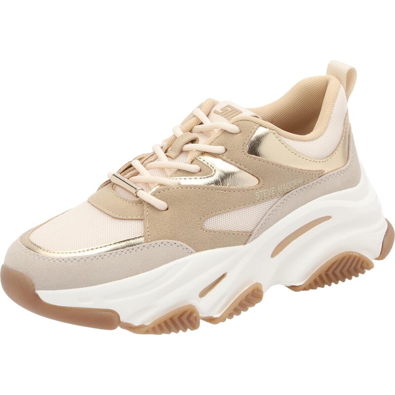 STEVE MADDEN Tenisky PROGRESSIVE béžová / velbloudí / zlatá