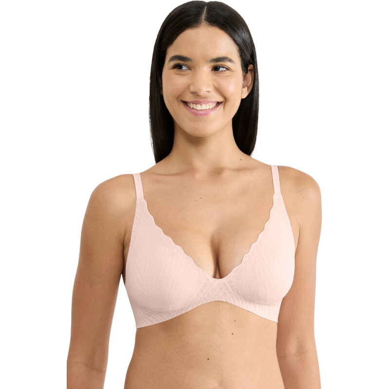 Podprsenka SLOGGI ZERO FEEL BLISS THE UP P BRA - PUFF PINK 113375659