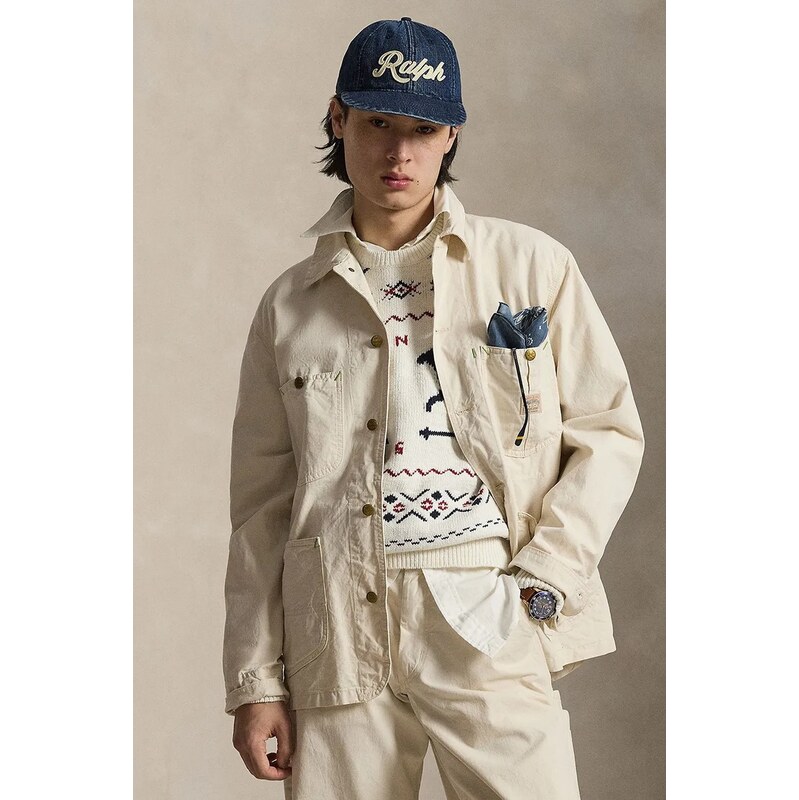 Polo Ralph Lauren Bavlněná bunda Polo Ralph Lauren