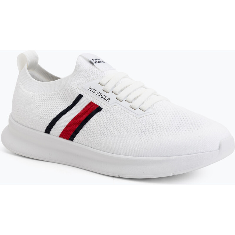 Pánské boty Tommy Hilfiger Lightweight Knitted Runner white