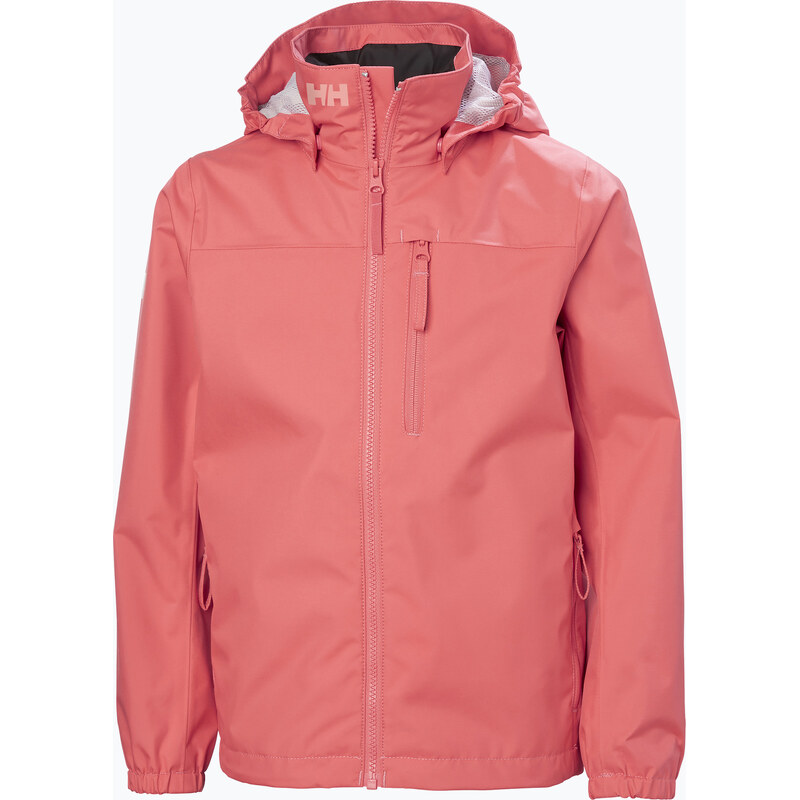 Dětská jachtařská bunda Helly Hansen Crew Hooded Jr 41813 sunset