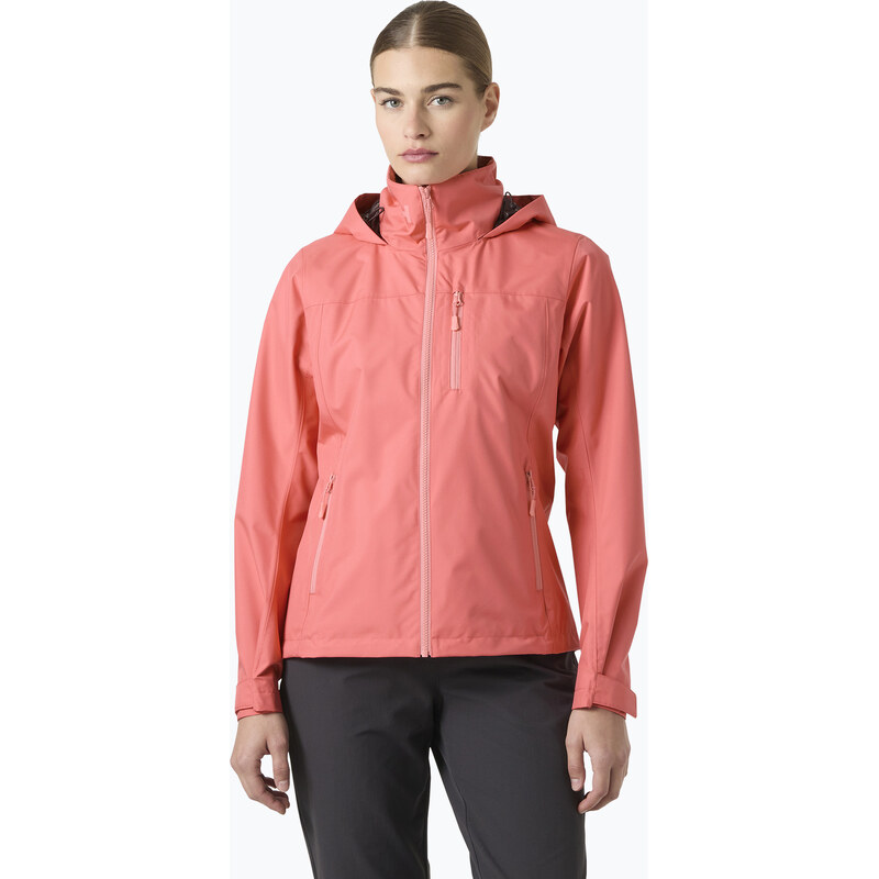 Dámská jachtařská bunda Helly Hansen Crew Hooded 2.0 sunset pink