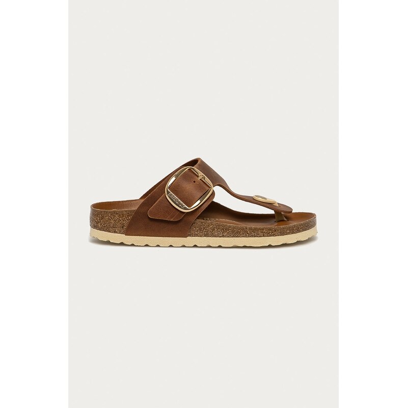 Kožené žabky Birkenstock Gizeh Big Buckle 75771951