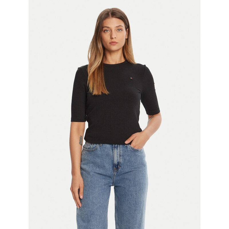Tommy Hilfiger dámské černé tričko