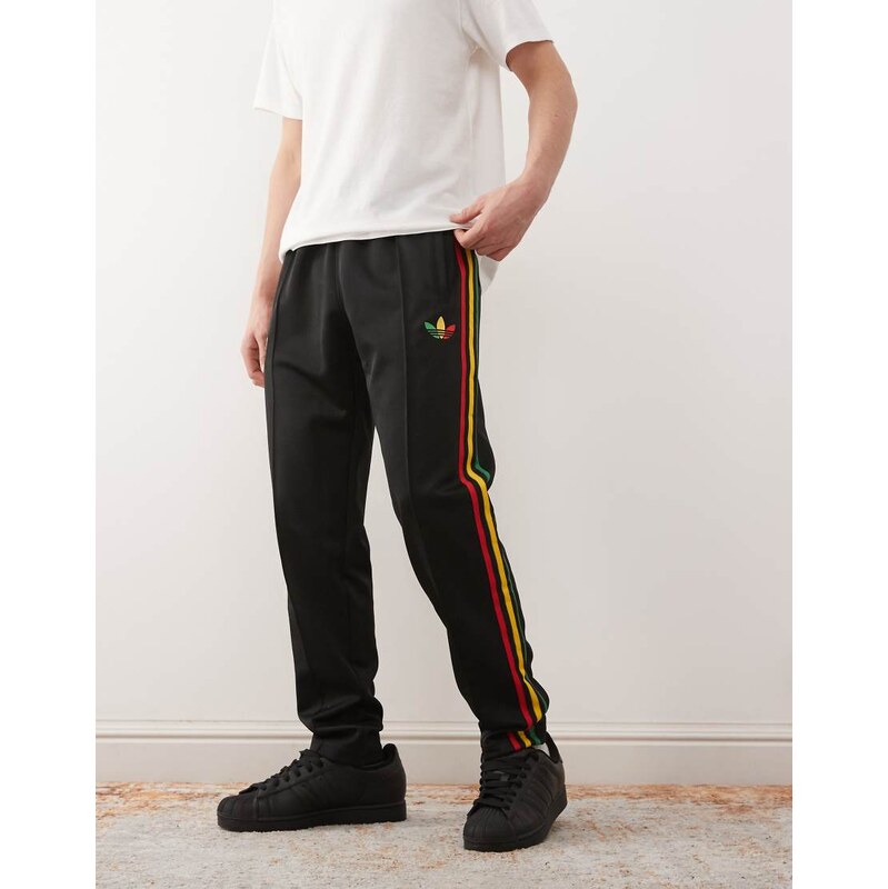 adidas performance adidas Football Jamaica trackpants in black 113380281
