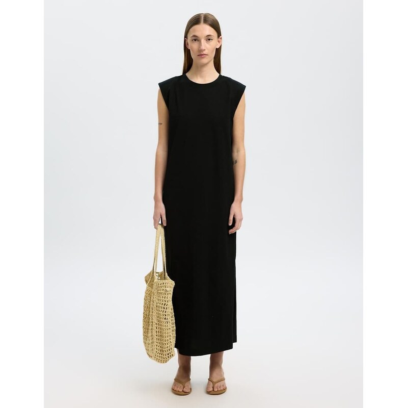 Selected Maxi dress in black 115500599