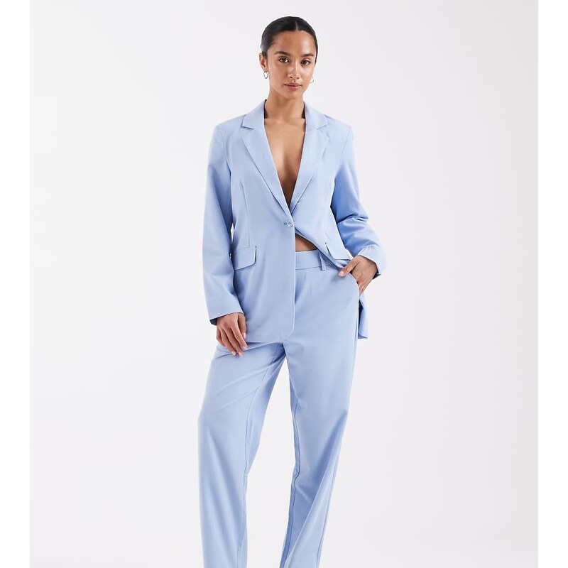 Vero Moda Petite straight leg tailored trouser co-ord in