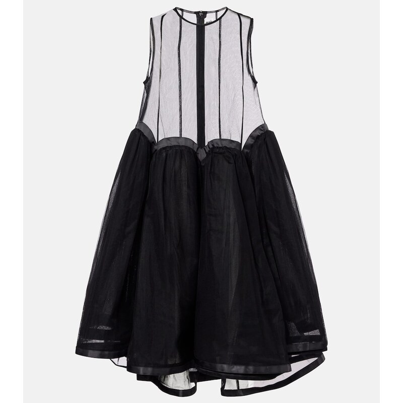 Noir Kei Ninomiya Tulle midi dress