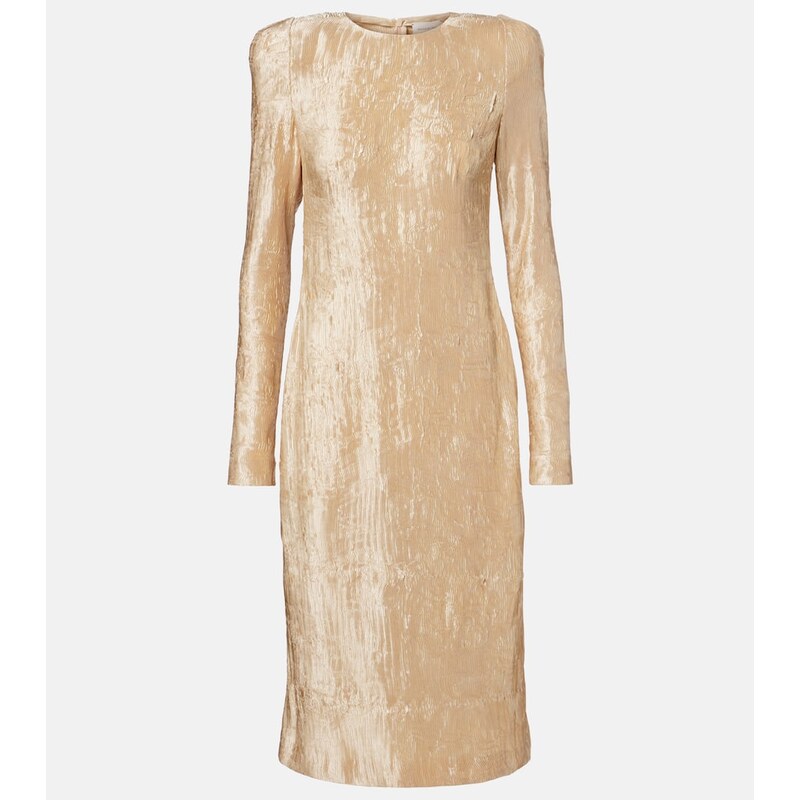 Magda Butrym Metallic-effect cocktail dress