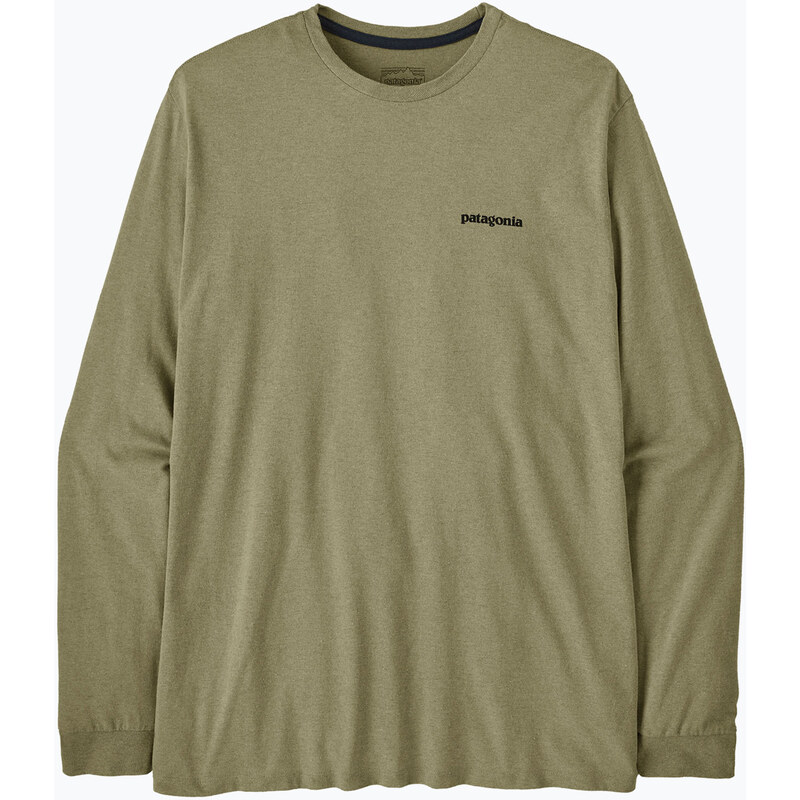 Pánské tričko Longsleeve Patagonia P-6 Logo Responsibili p-6