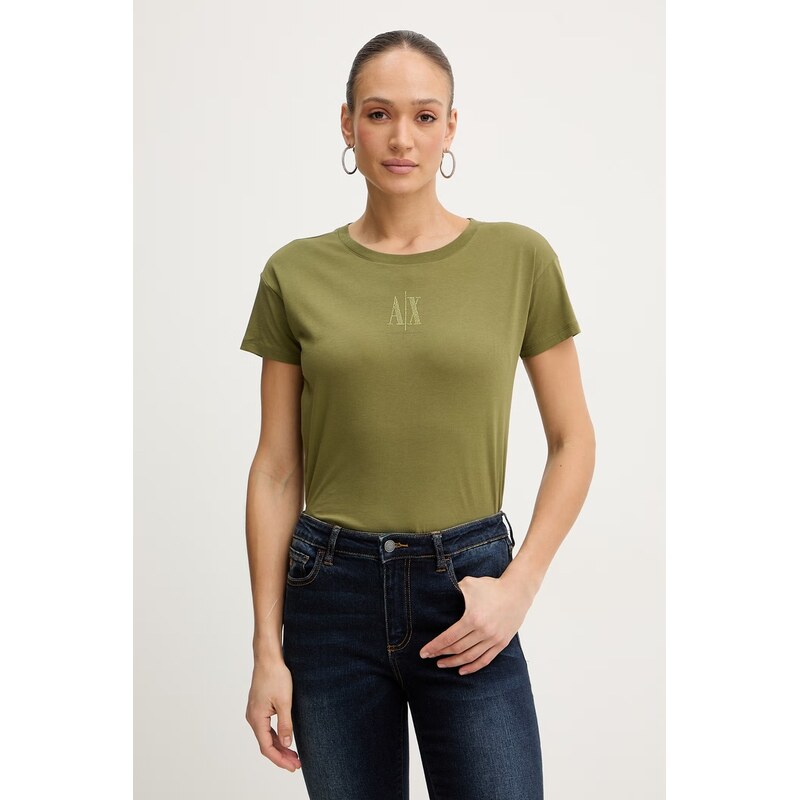 Bavlněné tričko Armani Exchange