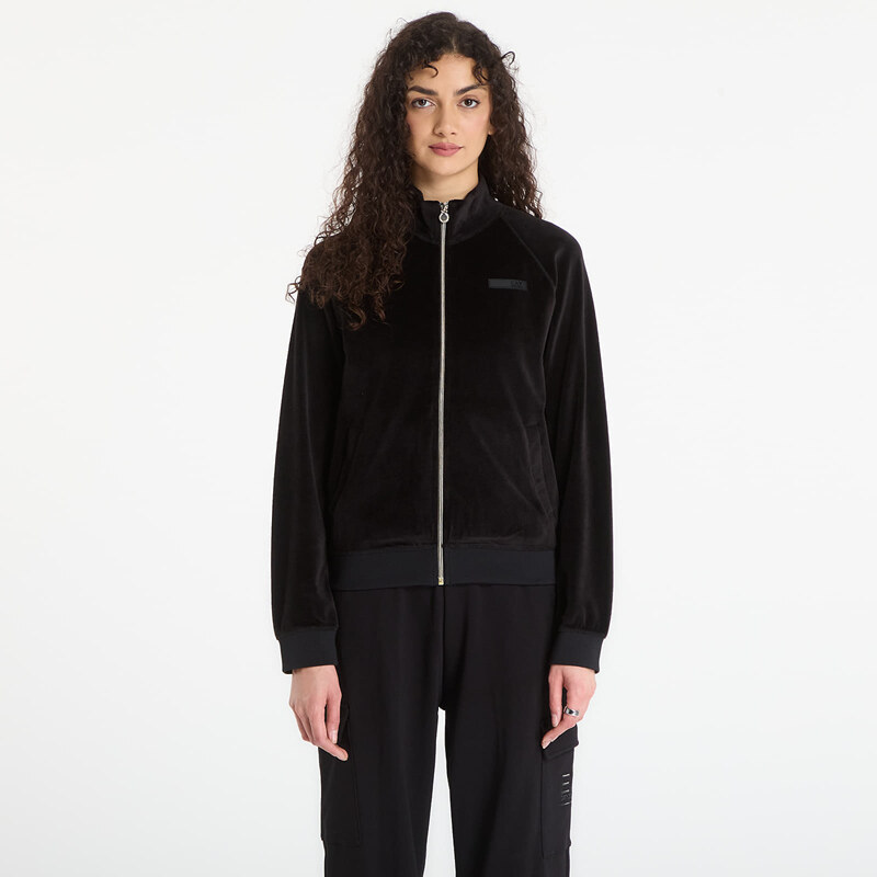 Mikina EA7 Emporio Armani Train Athletic Velour W T-Top Black S