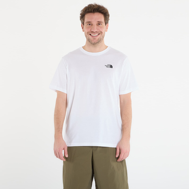 Tričko The North Face Box Nse Regular Short Sleeve Tee TNF White