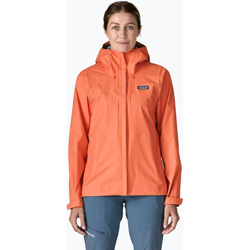 Dámská nepromokavá bunda Patagonia Torrentshell 3L Rain peach