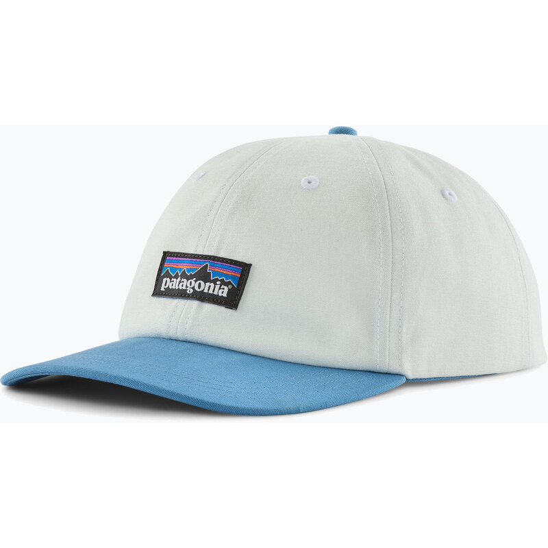 Kšiltovka Patagonia P-6 Label Trad birch white w/shore blue