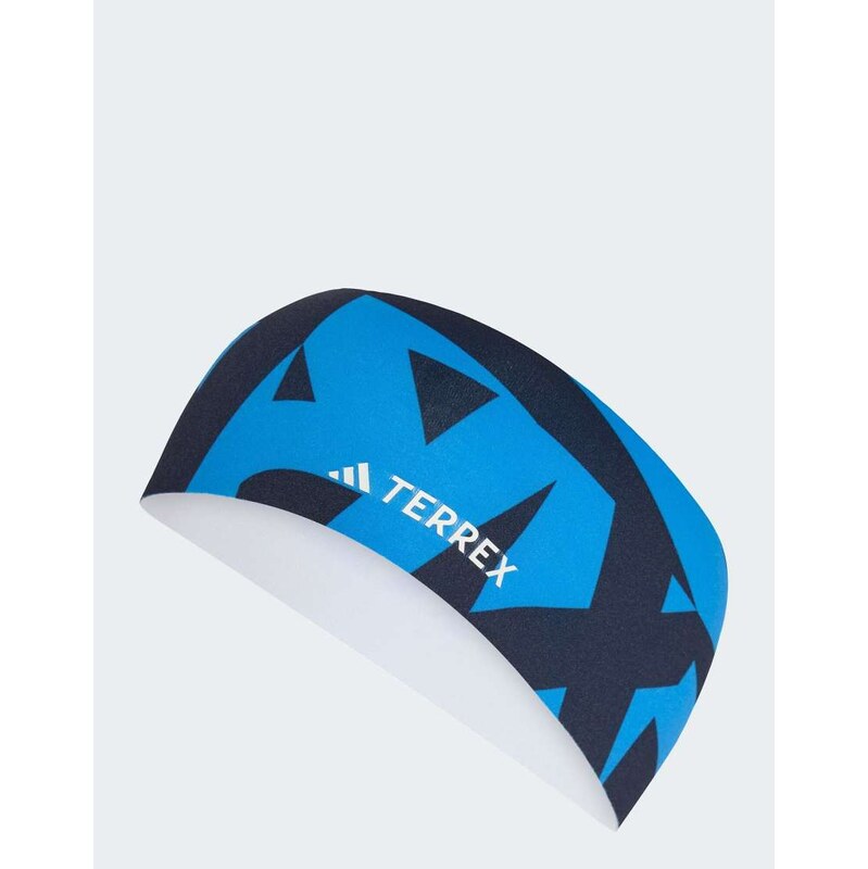 adidas performance Terrex climacool graphic headband in ray blue / 115505567