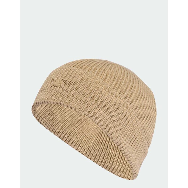 adidas Originals Everyday icons beanie with tonal metal trefoil