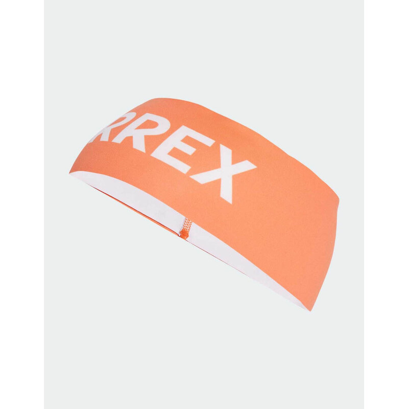 adidas performance Terrex climacool headband in semi impact orange / 115505668