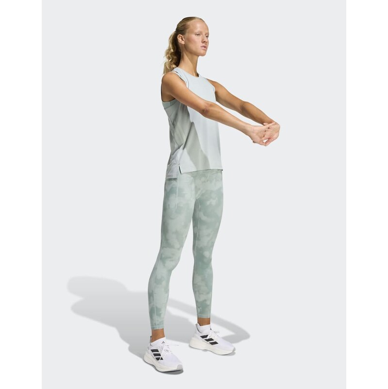adidas performance Adi365 climacool tank in wonder sage-Green 115496301