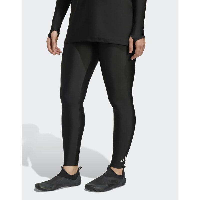 adidas performance Swim tights in black